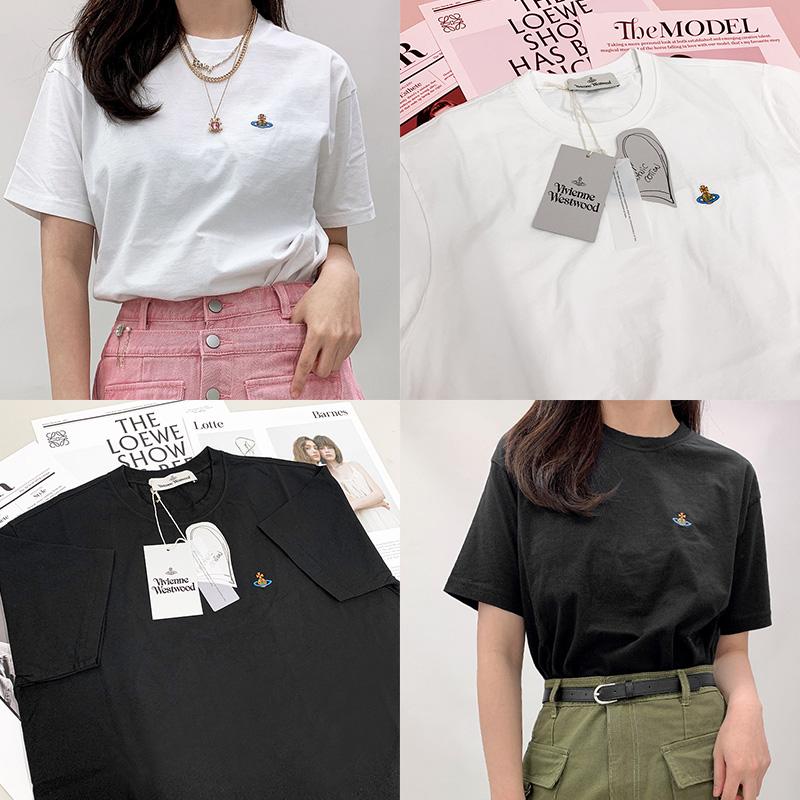 내일도착(전사이즈) 비비안웨스트우드 반팔 티셔츠 화이트라벨 / 베아 가디건