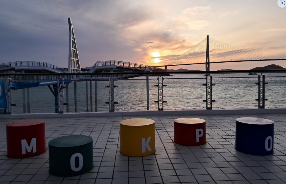 목포 유달해수욕장 스카이워크