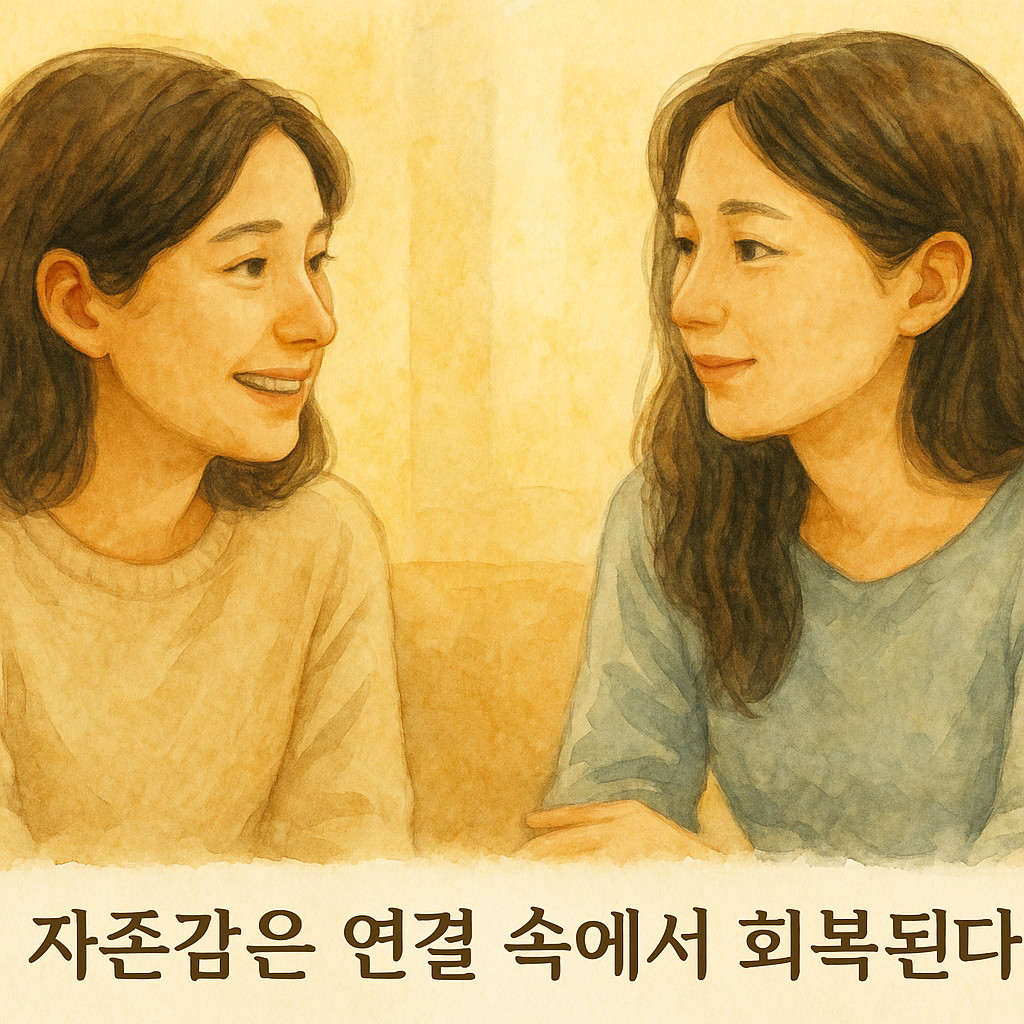 따뜻한 대화의 순간