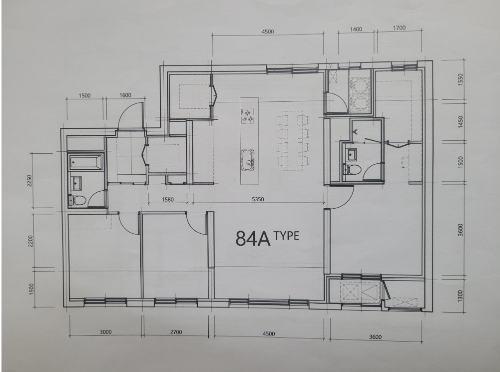 가야1구역 더 다이너스티 평면도