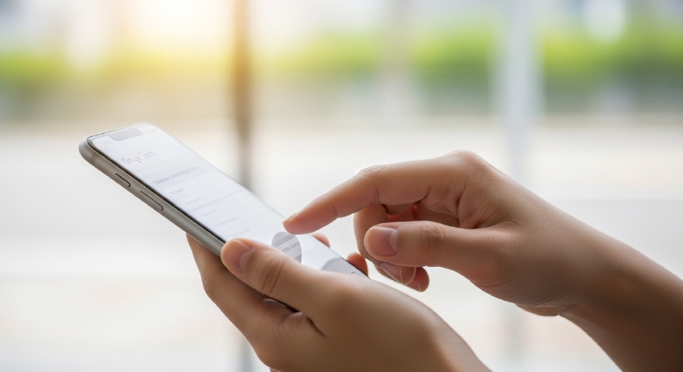 모바일 질문 작성