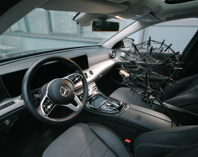 Acoustic Camera Array Sphere48, 음향카메라, 실내 차량 소음측정, 팜테크