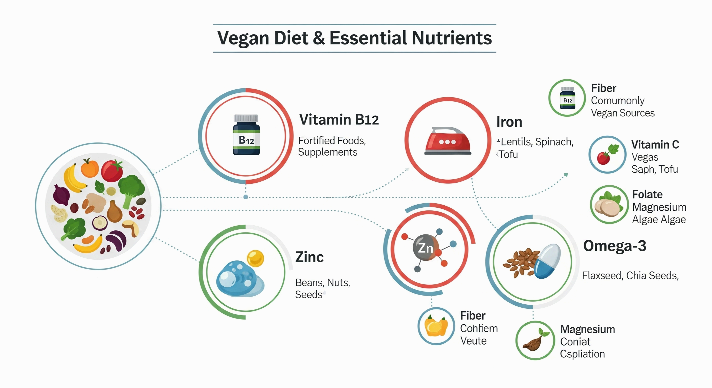 비건 식단, 왜 특정 영양소가 부족해질까?