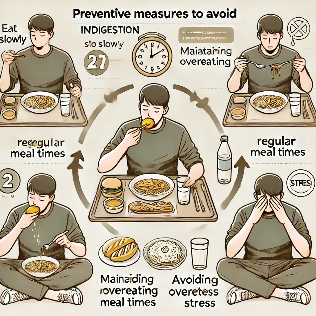 체하지 않도록 예방하는 방법