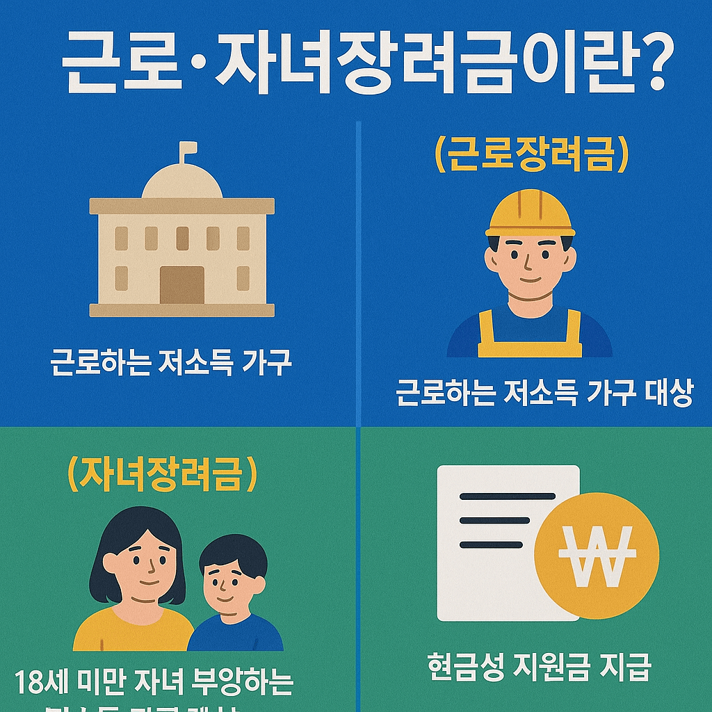 자녀장려금 신청자격 조건