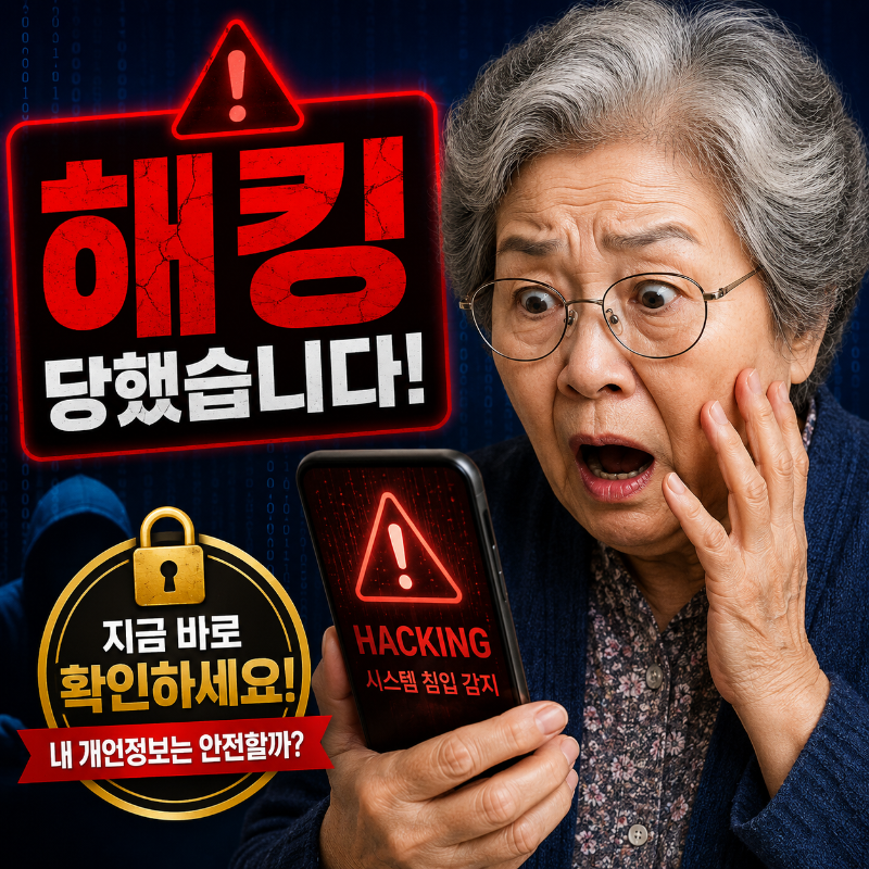 alt="네이버&middot;카카오 계정 해킹 발생 시 골든타임 내 대처법 3가지 &mdash; 시니어를 위한 스마트폰 보안 가이드 썸네일"