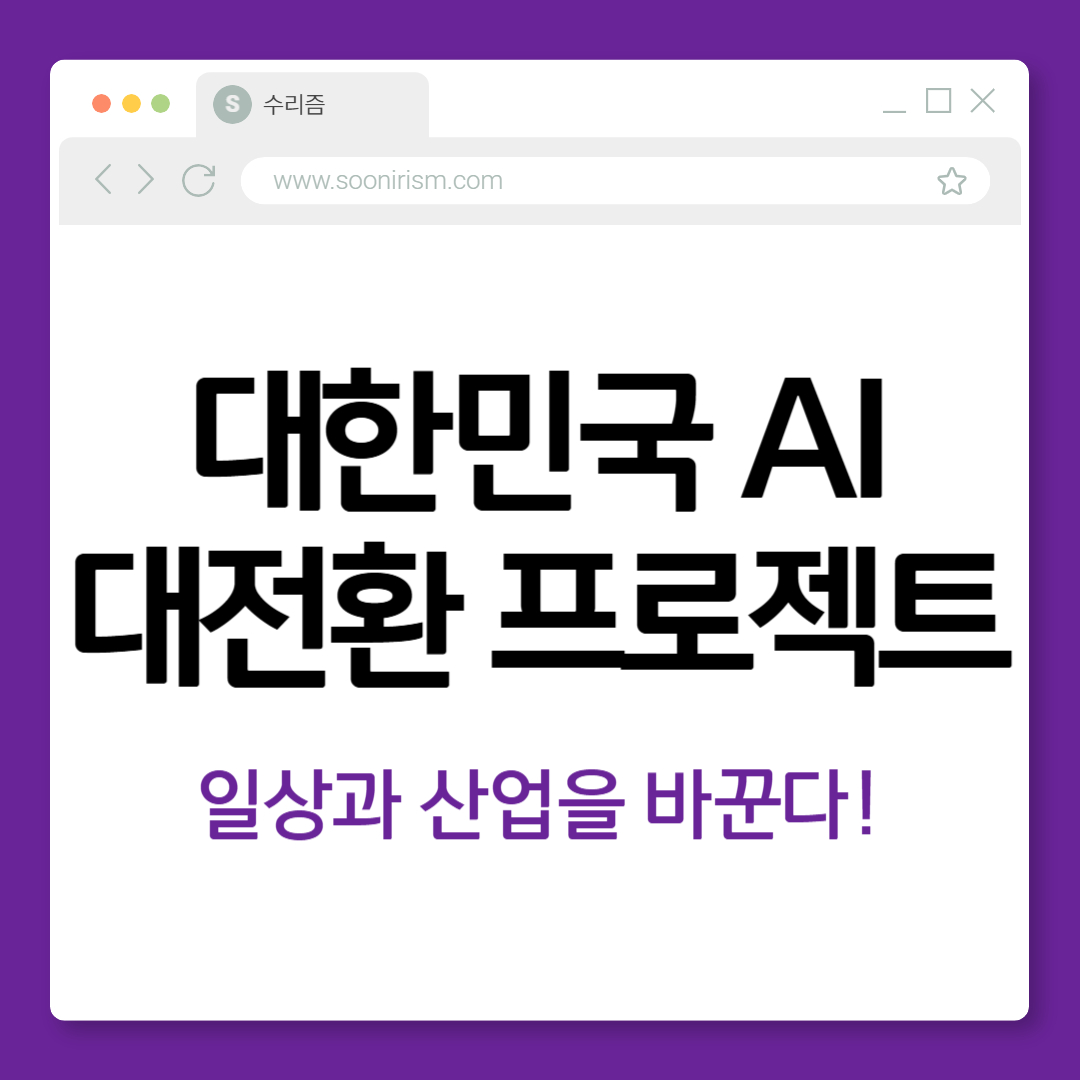 대한민국 AI 대전환 프로젝트, 일상과 산업을 바꾼다!