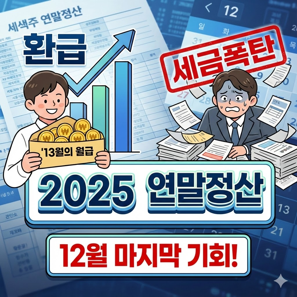 2025 연말정산 미리보기와 세금 환급 꿀팁
