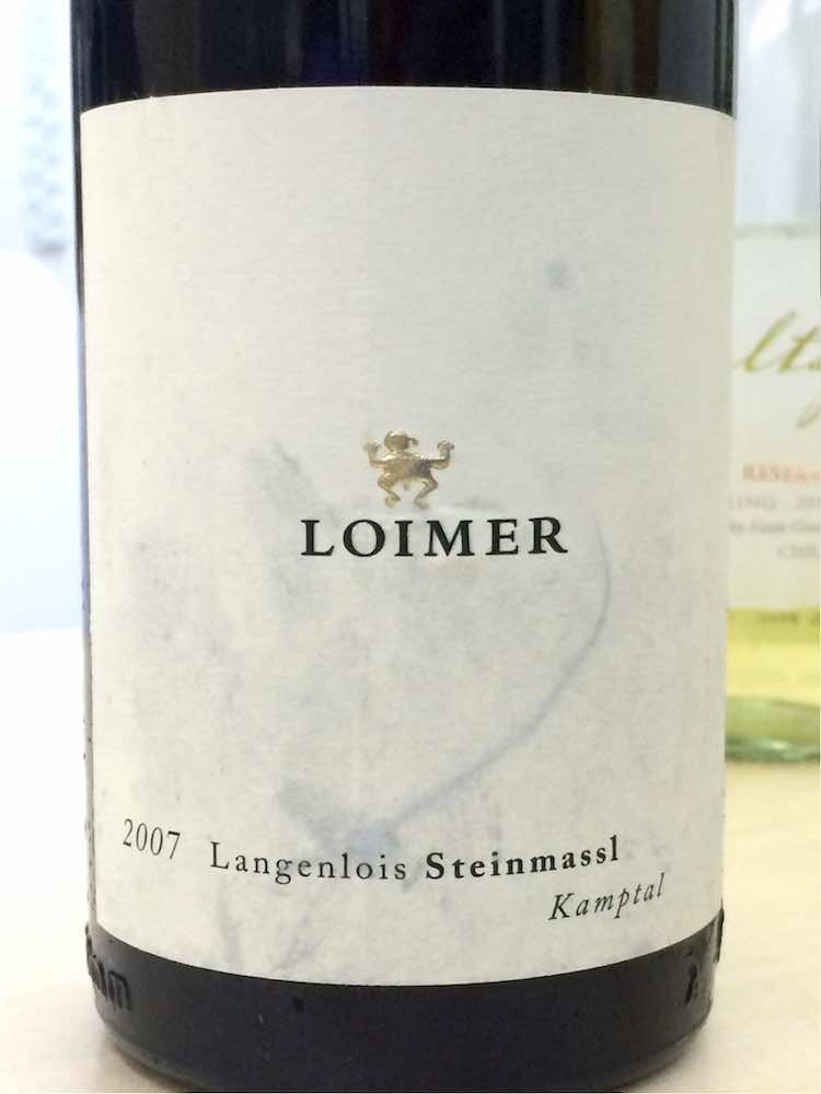 Loimer Langenlois Steinmassl Riesling 2007