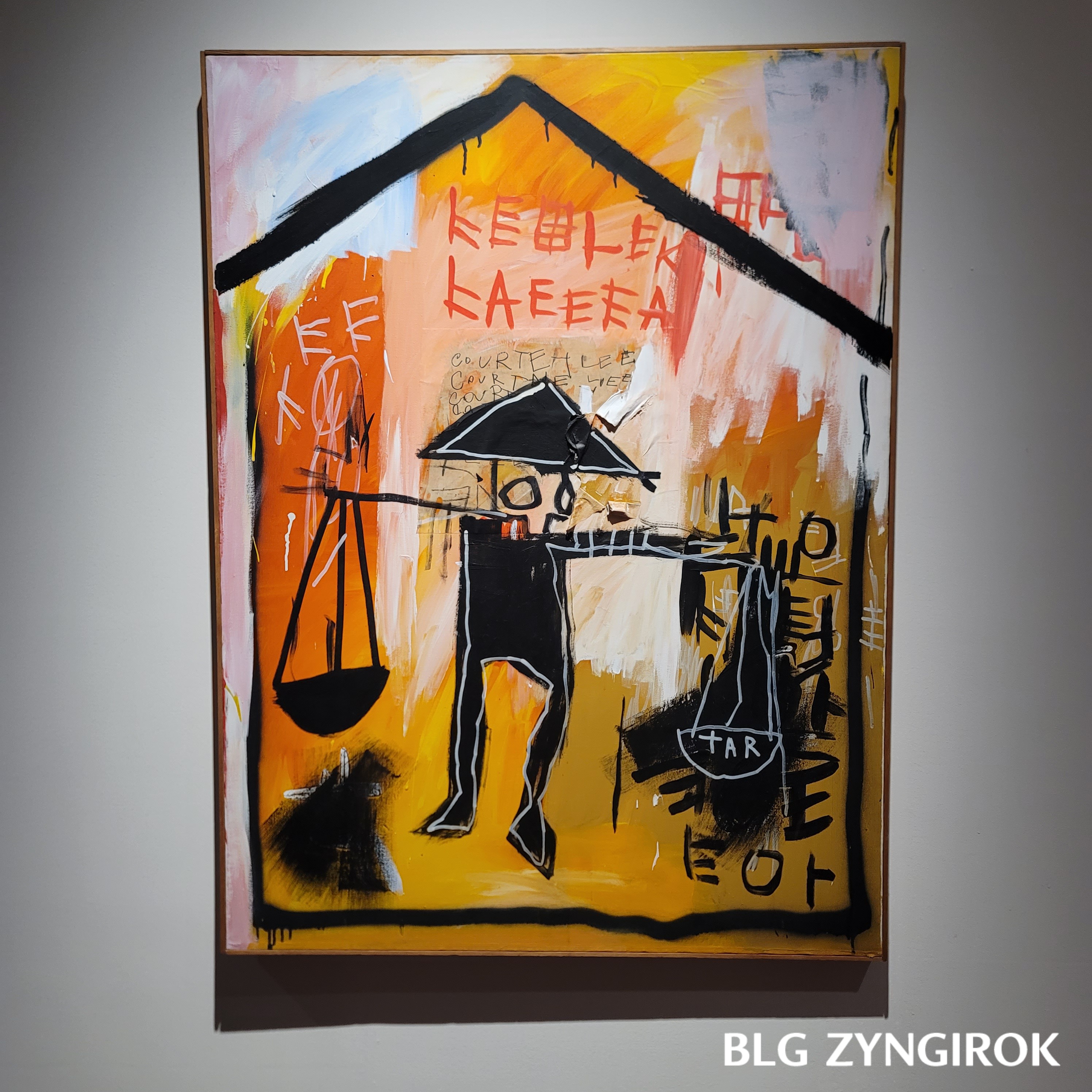 장미셀 바스키아 - 과거와 미래를 잇는 상징적 기호들