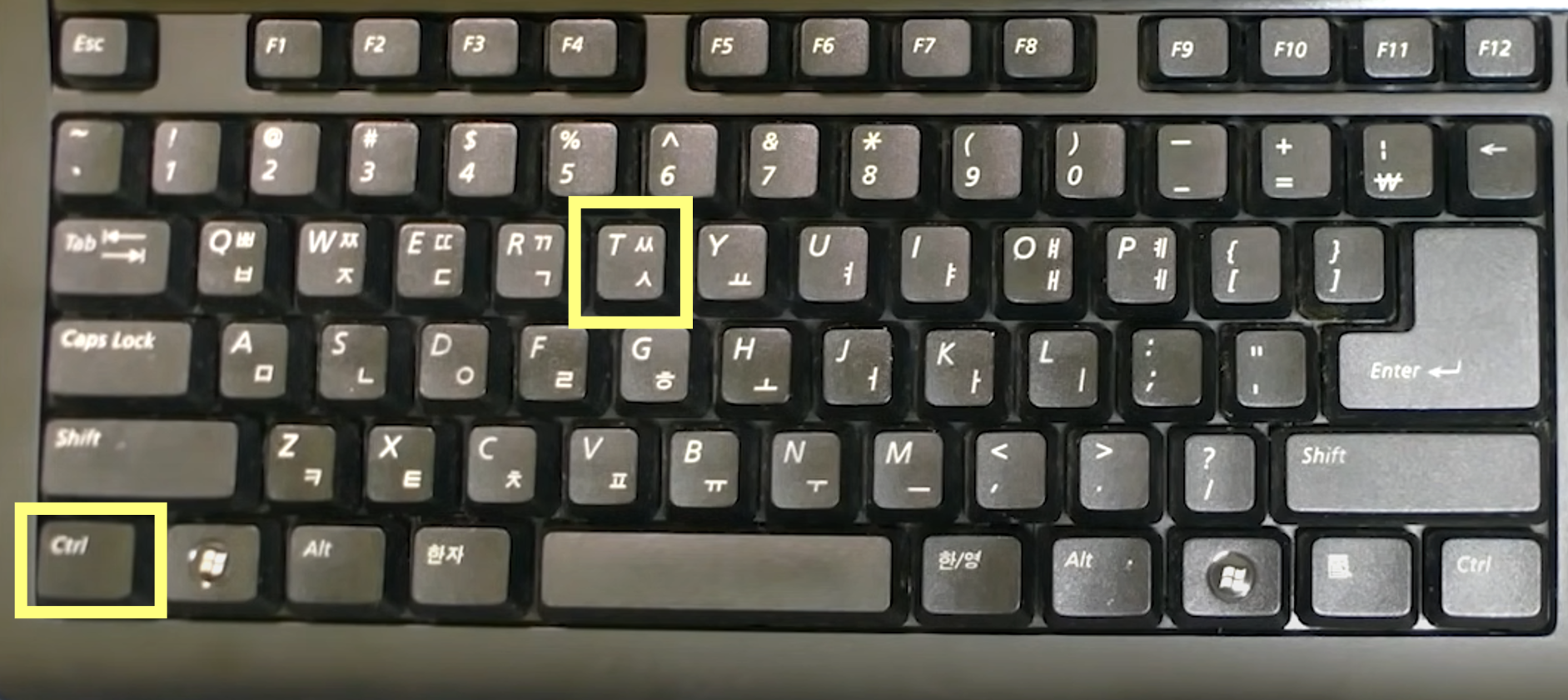 새 창 열기 (Ctrl + T)