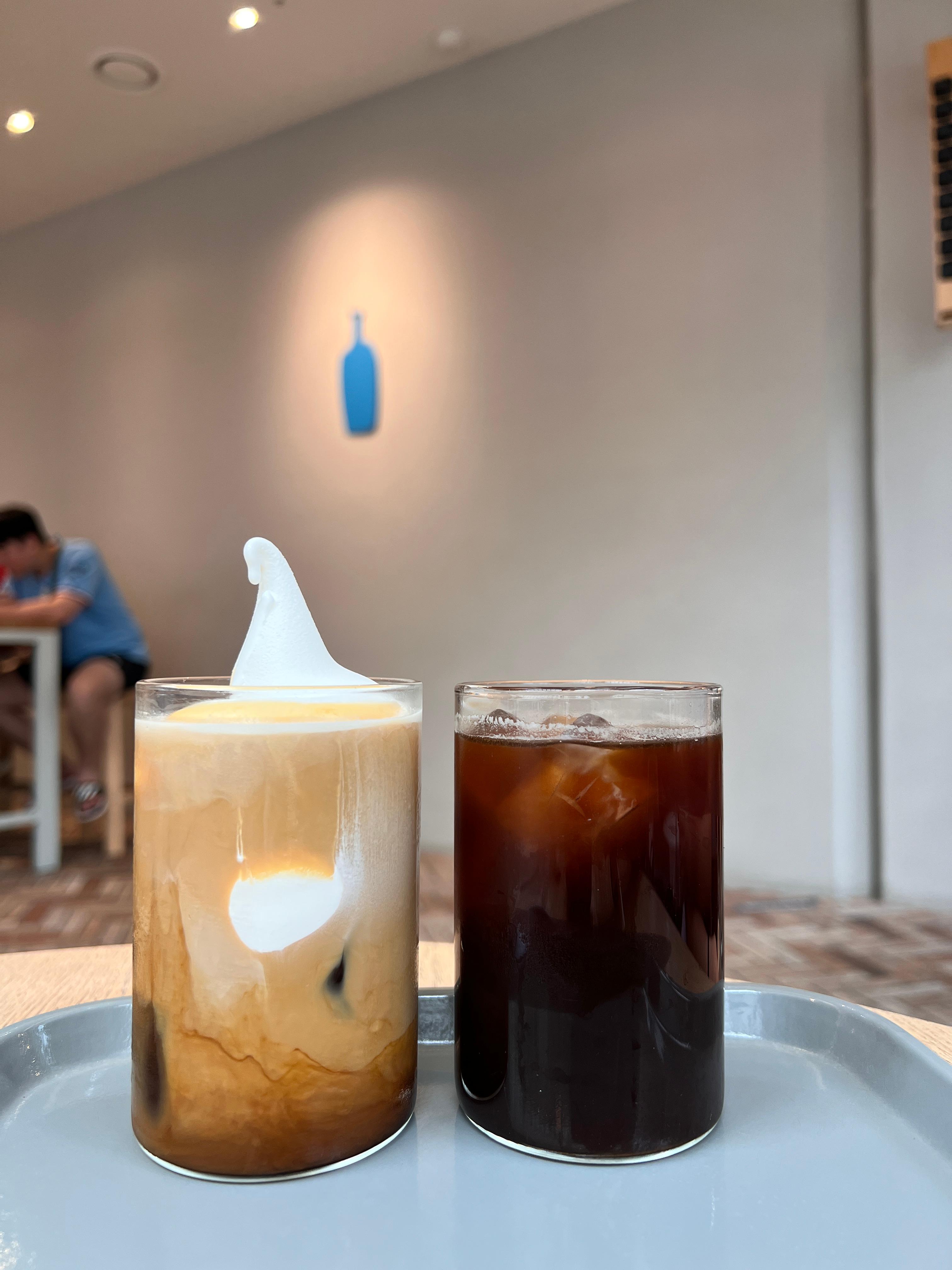 더현대 서울 블루보틀 메뉴사진