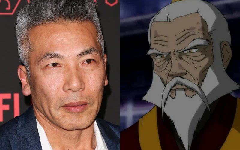 아바타: 아앙의 전설에서 소진 역을 맡은 히로 카나가와