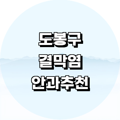서울 도봉구 안과
