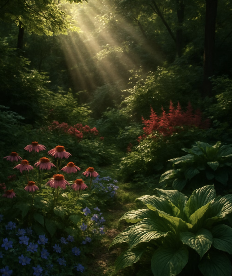 매발톱이 좋아하는 명당자리