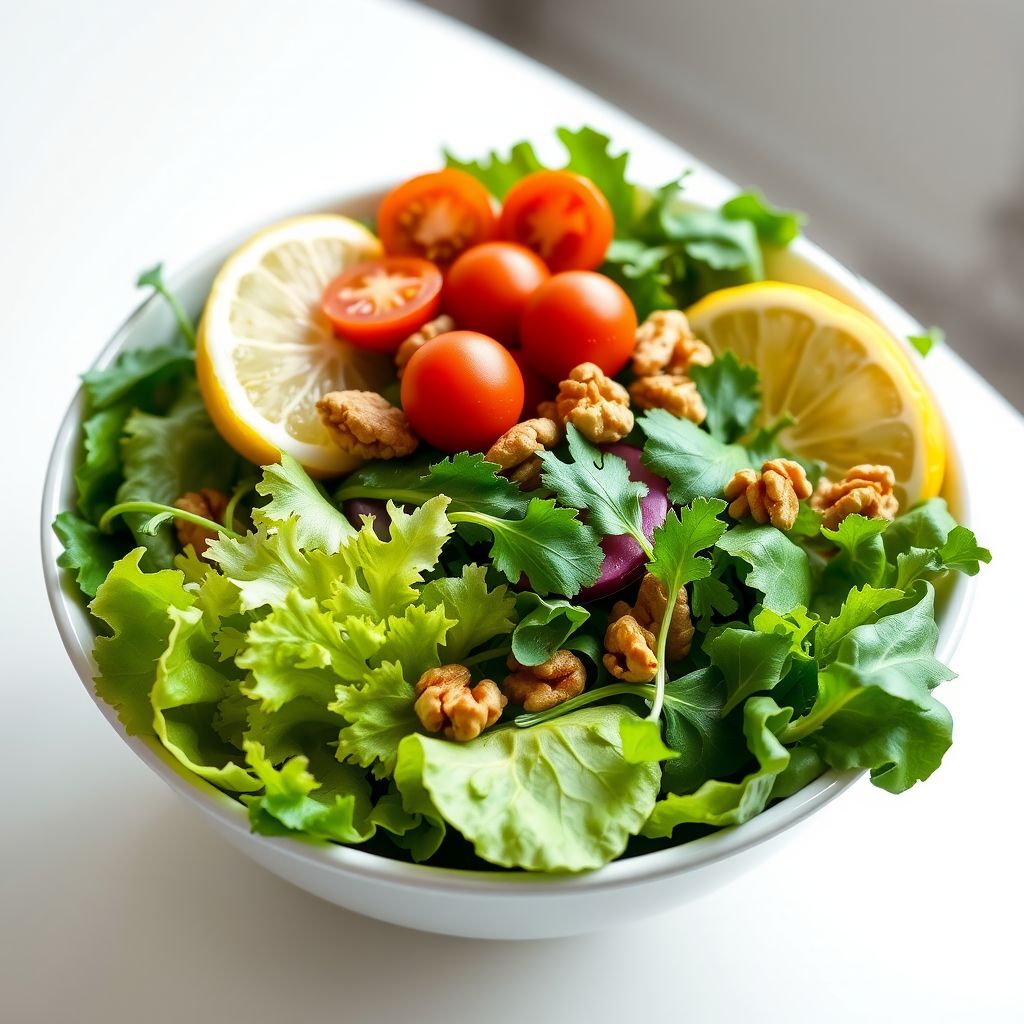 장 건강을 위한 치커리 샐러드