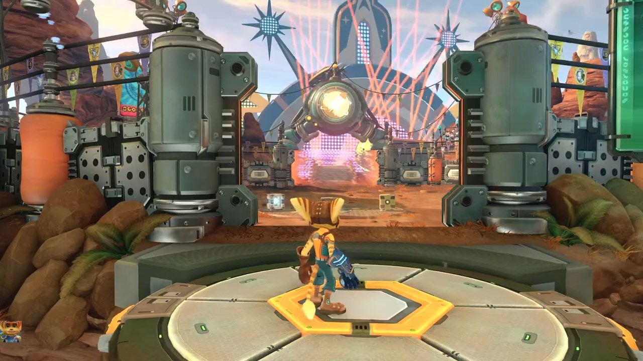 라쳇 앤 클랭크 화면비교4 플스5