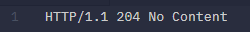 204 No Content