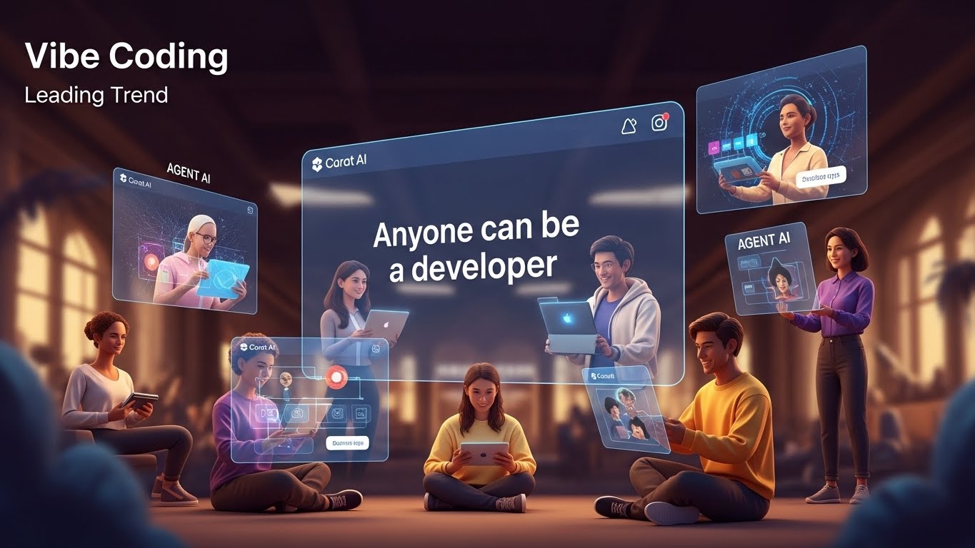 "말만 하면 앱이 뚝딱?" 2026년 대세로 떠오른 '바이브 코딩'과 누구나 개발자가 되는 시대
