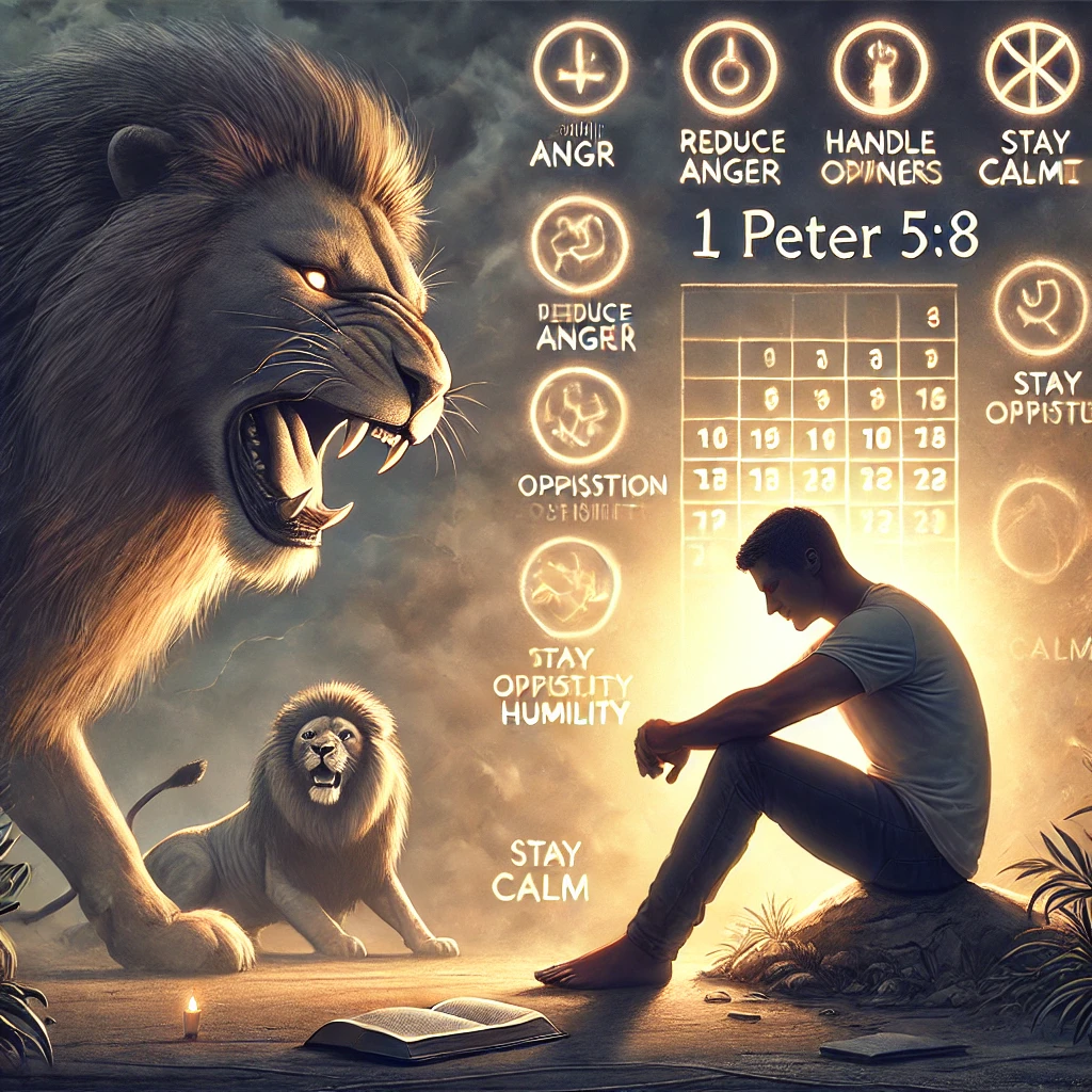 벧전 5:8 말씀을 묵상하며 올해 흥분하는 횟수를 줄이고 평온함과 자기 제어를 실천하려는 모습의 그림을 그려봤습니다. 이 그림은 도전과 유혹 속에서도 마음을 지키는 결심을 상징합니다. 마음에 평안을 주기를 바랍니다.