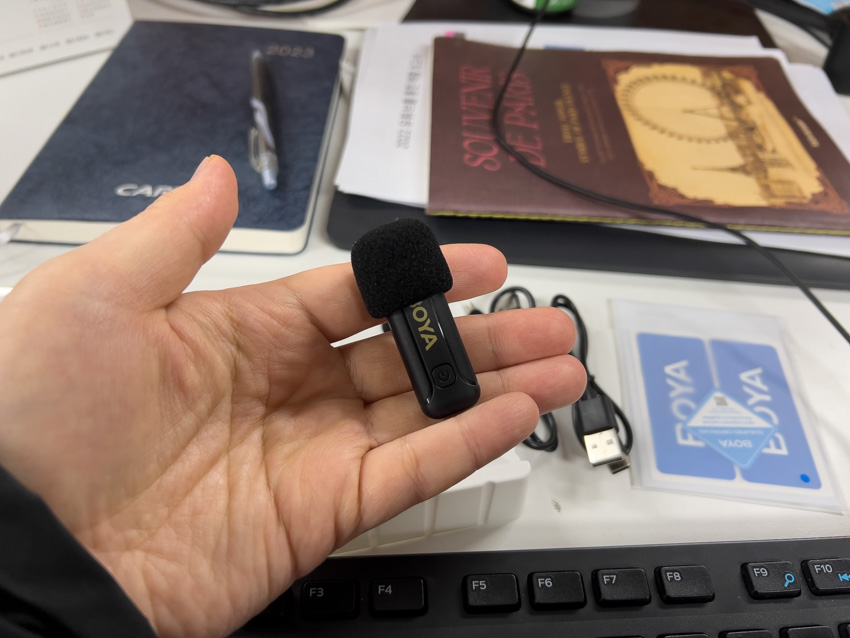 무선핀마이크_데드캣