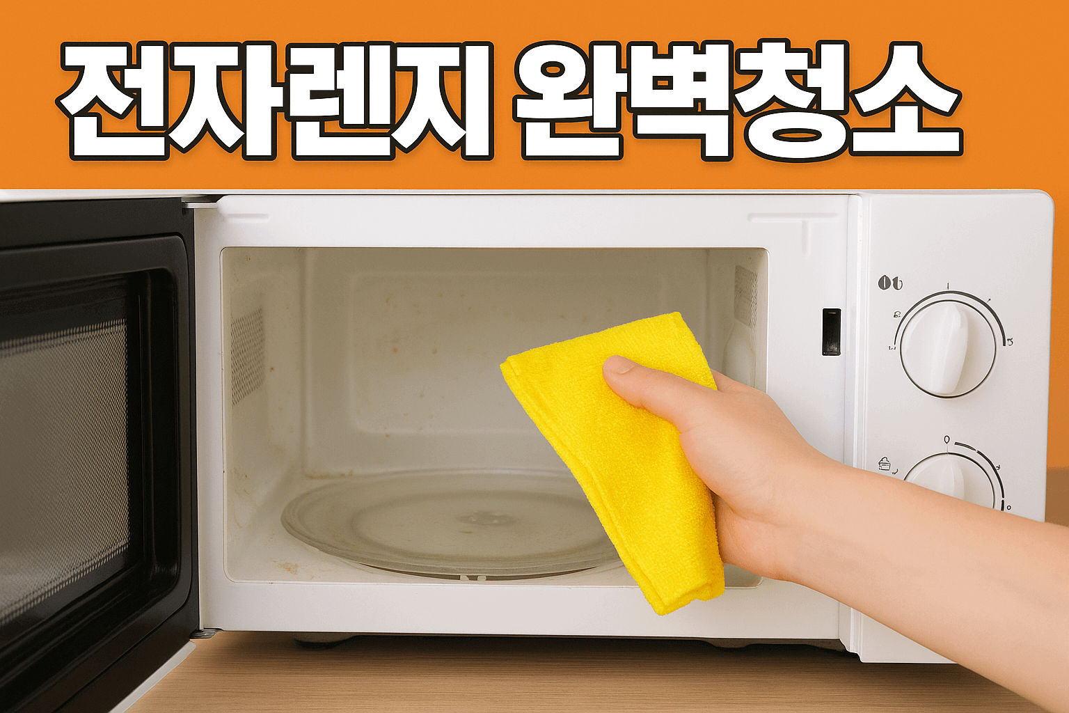 전자렌지 청소