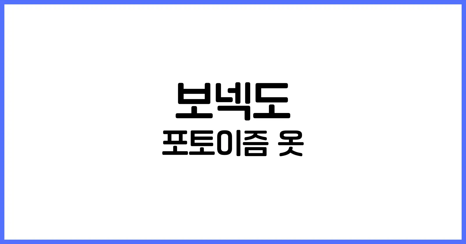 보넥도 포토이즘 옷