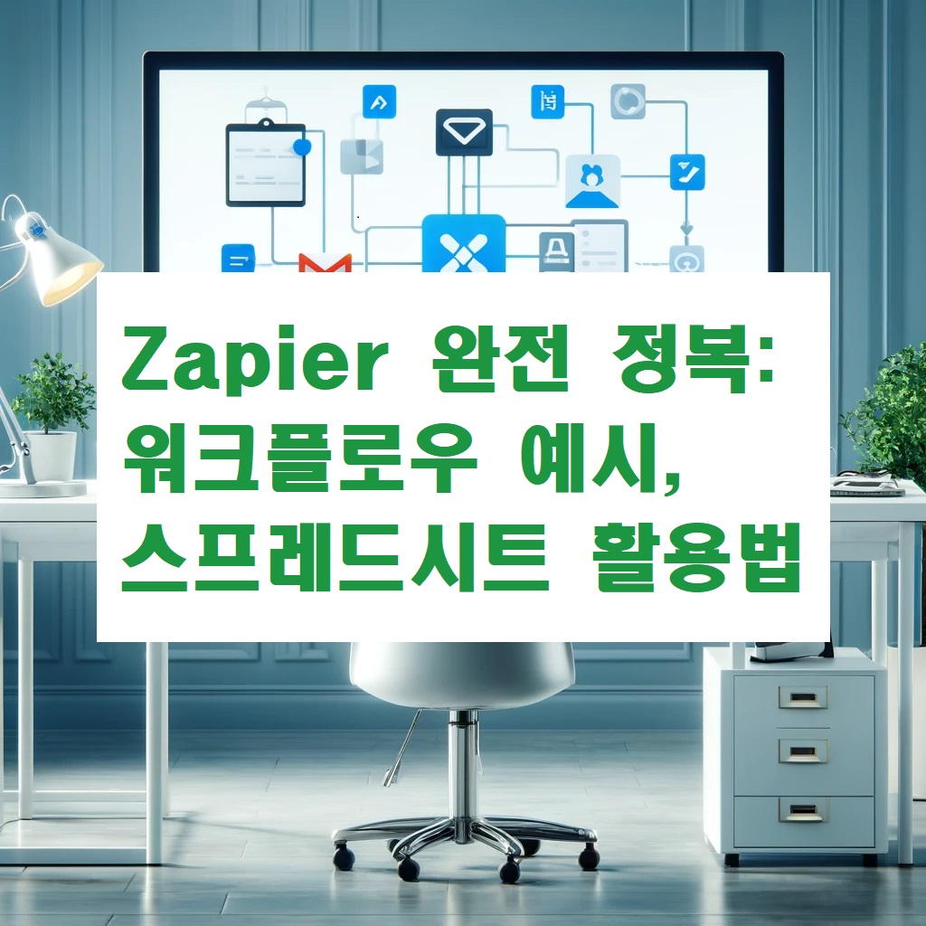 Zapier 완전 정복: 워크플로우 예시, 스프레드시트 활용법