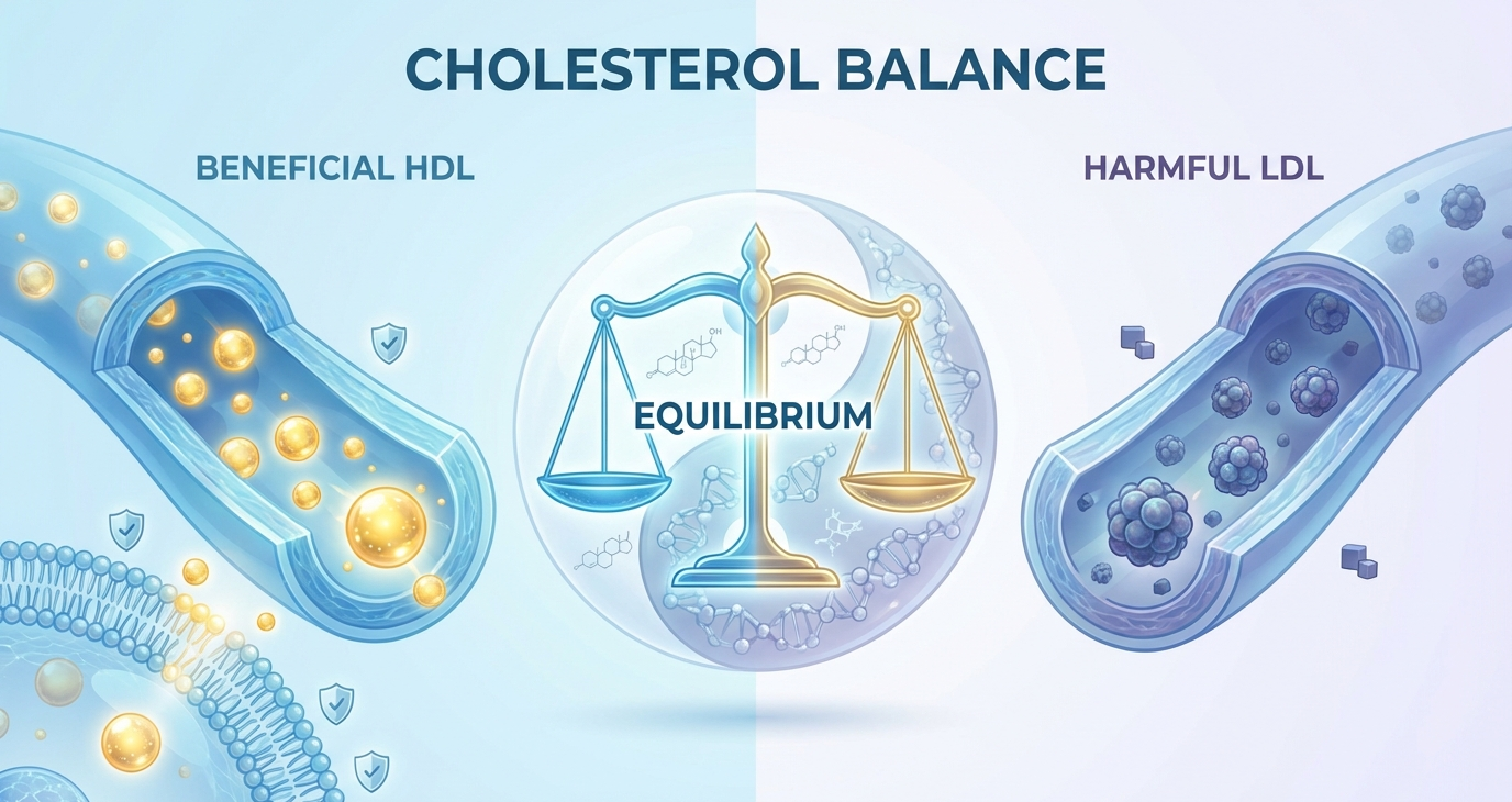 콜레스테롤, 정말 다 나쁠까?