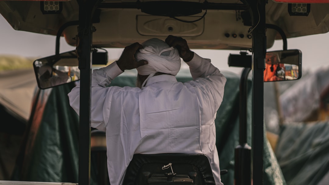 Men's golf attire.