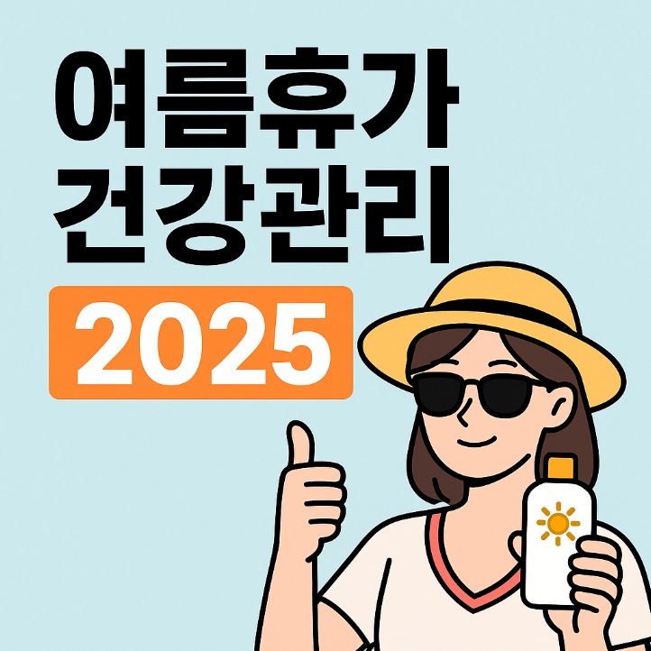 여름휴가 건강관리 2025: 무더위&middot;자외선&middot;식중독까지 완벽 대비!
