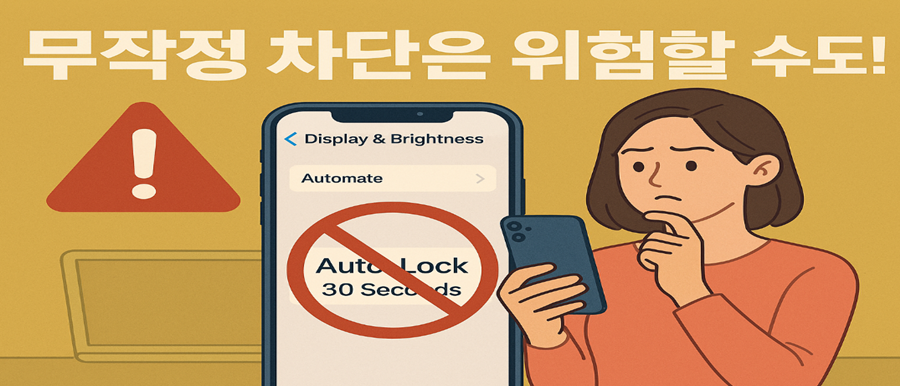 무작정 차단은 위험할 수도