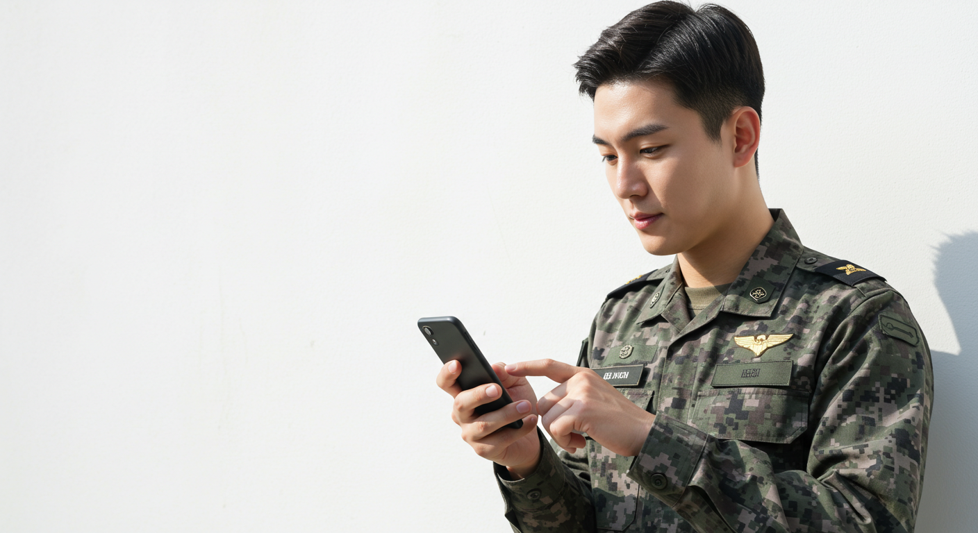 해외 군인 대상 비대면 금융 서비스