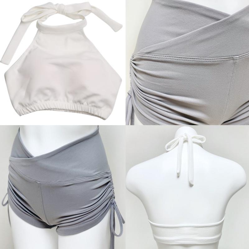 폴댄스 폴웨어 폴키니 폴댄스웨어 스완 세트 set