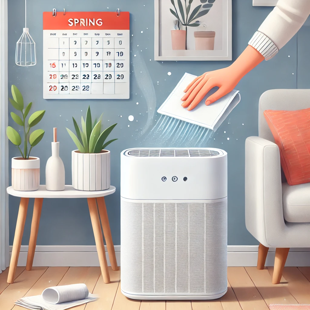 공기청정기 필터, 언제 갈아야 할까? 환절기 필수 팁