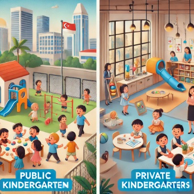 공립 vs 사립 싱가포르 유치원 차이점 총정리