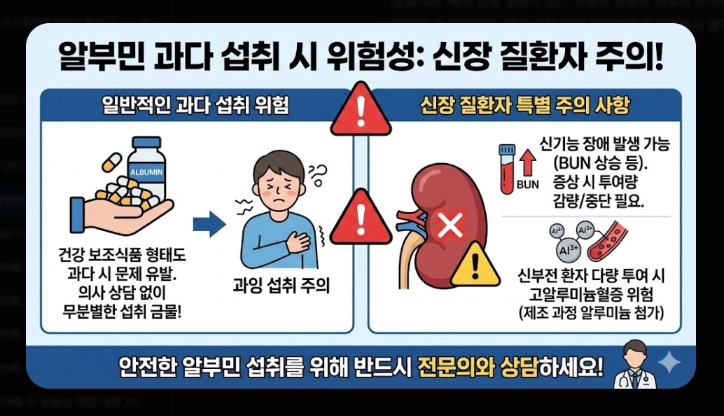 알부민 효능 완벽 분석 [2026 최신] 부족 증상 수치 및 올바른 제품 선택 가이드