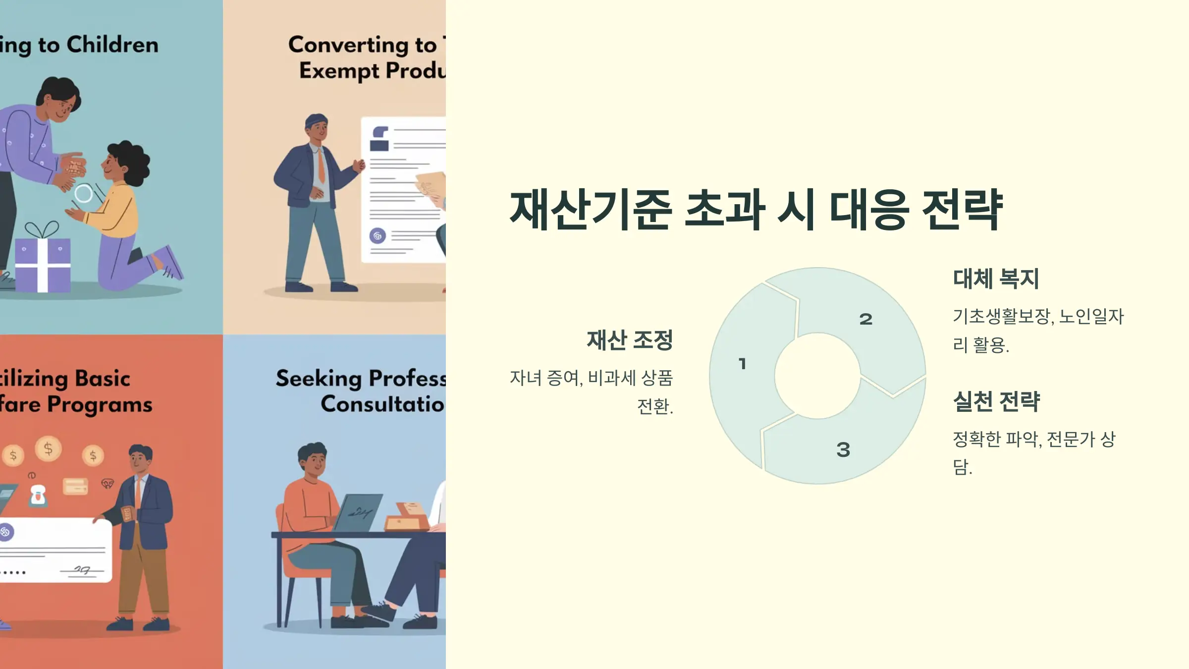 기초연금 재산기준, 자격 확인, 재산 평가 항목, 기초연금 신청방법