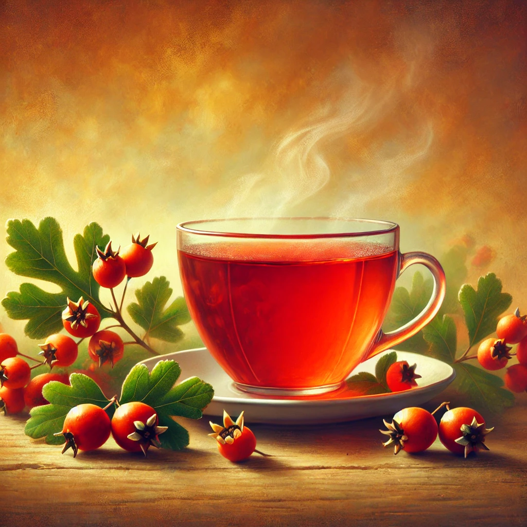 산사나무 열매 차로 마시기