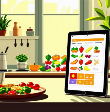 AI 기반으로 음식 추천해주는 이미지