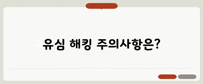 유플러스 유심 해킹 실제 사례와 주의할 점