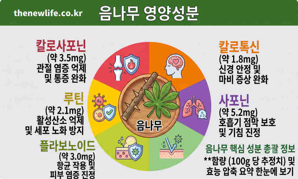 음나무 효능 영양성분