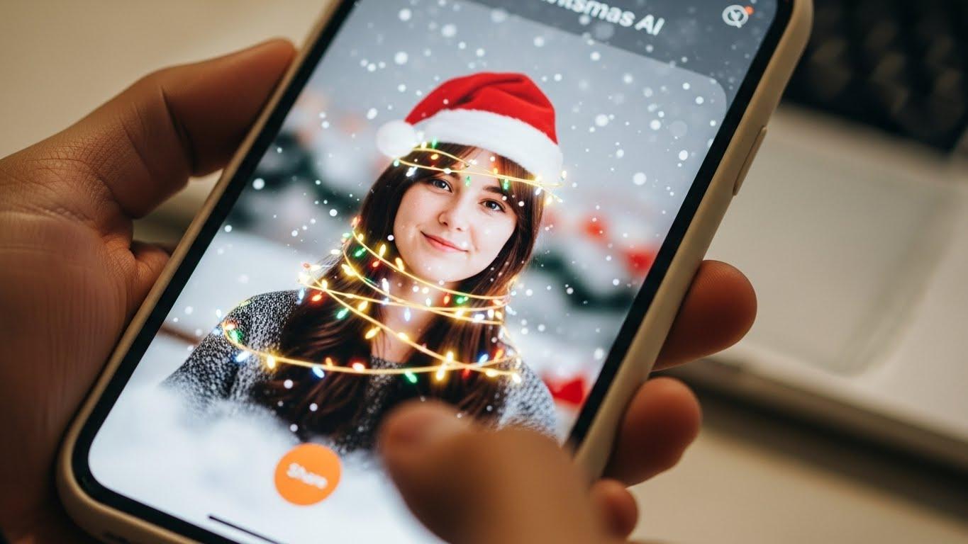 크리스마스 ai 필터