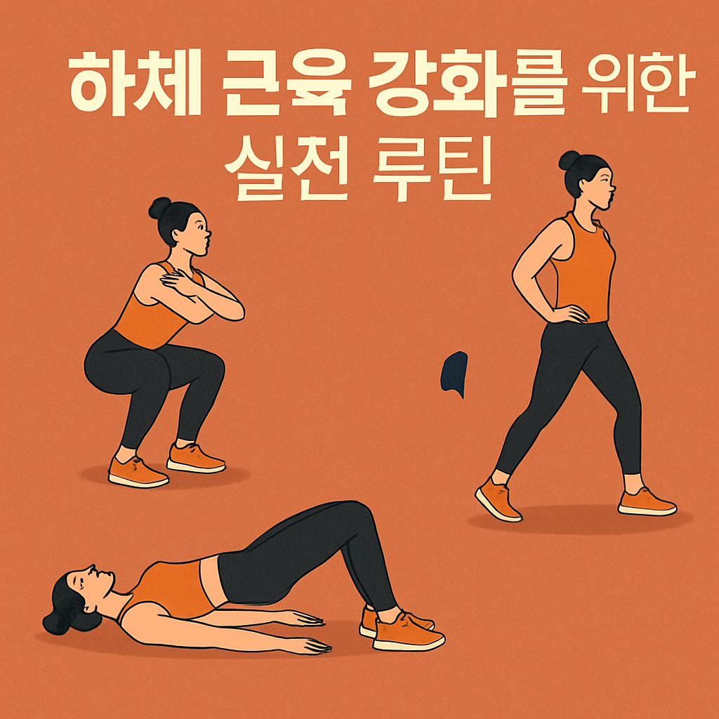 하체 근육 강화로 건강한 체형 만들기