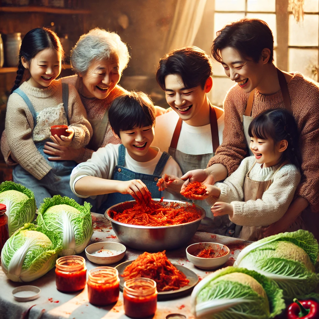 가족이-함께-김장하는모습
