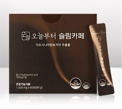 오늘부터 슬림카페 다이어트커피 방탄커피 가르시니아, 90g, 1개