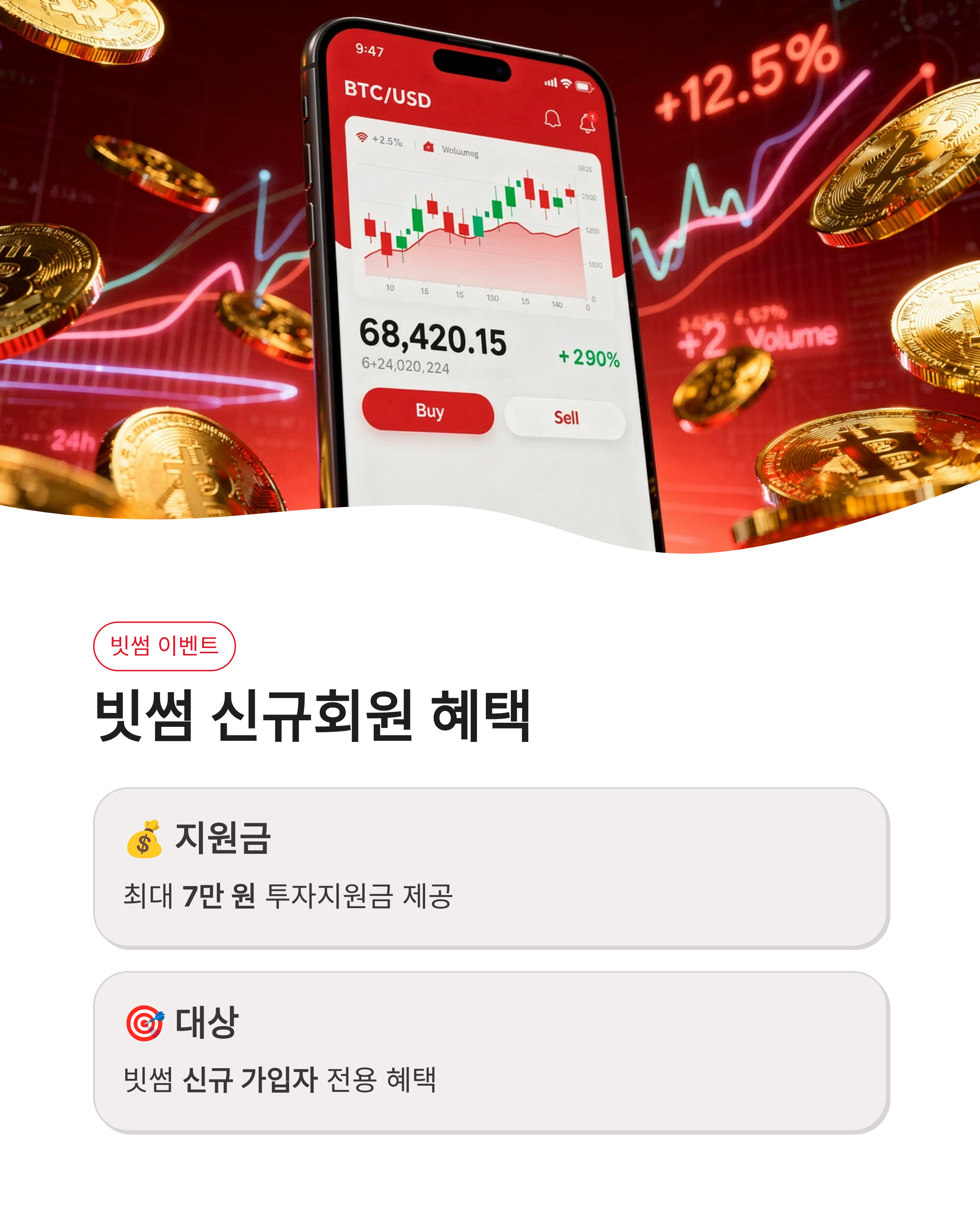 4월27일 카카오페이 퀴즈타임정답 빗썸 투자지원금 7만원 놓치지 마세요!