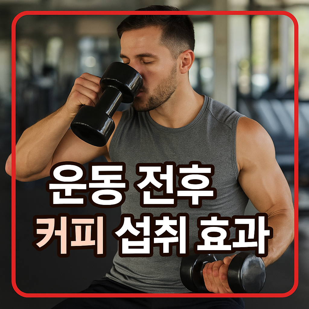운동 전후 커피 섭취 효과