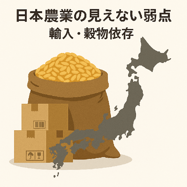 수입 곡물 의존: 일본 농업의 보이지 않는 약점