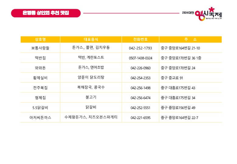 대전0시축제먹거리5